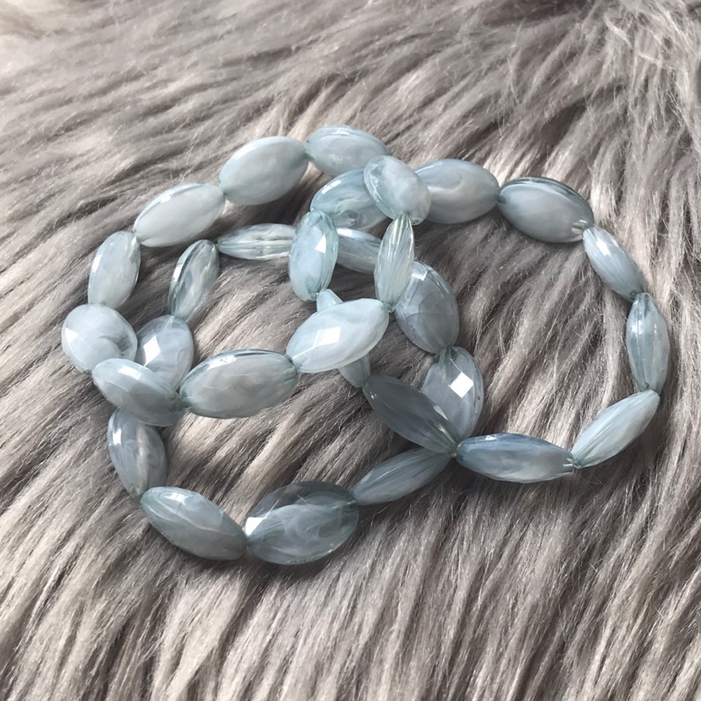 Stackable Mint Bracelets